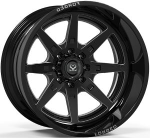 Gloss Black 4X4 Off Road 1-PC Forged Wheel