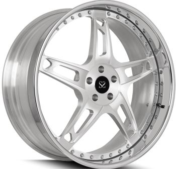 21 dyuymli Polsha 2-Kompyuter soxta avtomobil g'ildiraklari Lamborghin Aventador alyuminiy jantlari uchun 5x112 5x120