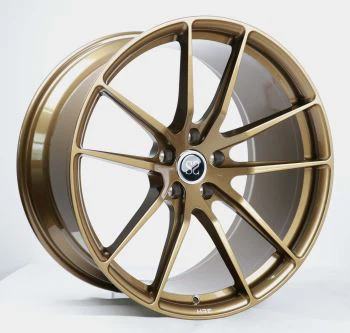 BMW M6 F12 o'lchami 21x9.5 21x11 uchun HRE uslubidagi soxta monoblokli g'ildiraklarning nusxasi