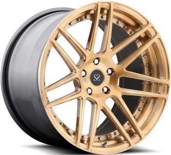 Yangi uslub Eng yaxshi narx 2-Oltin dona 22x9|Tesla Model S 5x120 uchun 22x10,5 zarb qilingan qotishma jantlar