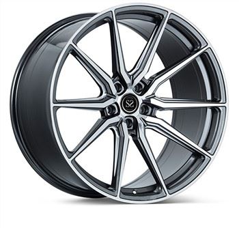 Fit to Benz S500 5x112 Gun Metall ishlov berilgan 1-Kompyuter zarb qilingan alyuminiy qotishma jantlar 20 va 21 dyuymli