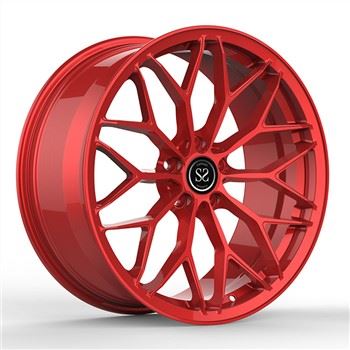 SS1034 Mercedes-Benz SL550 Custom 1 Piece 22 dyuymli qizil soxta qotishma jantlar 5x112