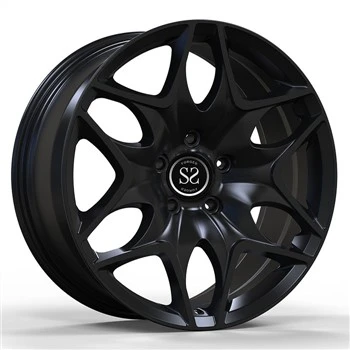 Audi SQ{0}}.0 TDI Satin Black 10JX22 maxsus soxta monoblok jantlar